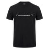 Funny Geek Novelty Joke Coding HTML CSS Developer Gift No Comment T Shirt For Men Male Summer Casual Short Sleeve Cotton Tshirt